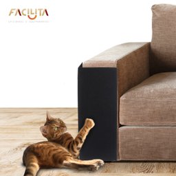 Par de Arranhador para Gatos e Protetor de sofá Marrom Facilita - 4