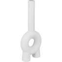 Ver imagem 6 de Vaso Decorativo Cachepô 24x10x4cm Cerâmica Branco