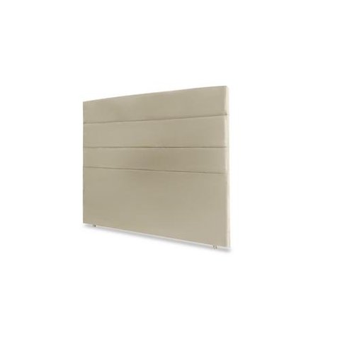 CABECEIRA DE CAMA BOX 140cm BIA CASAL SUEDE MARFIM TOPÁZIO