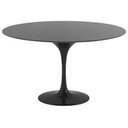 Ver imagem 1 de Mesa de Jantar Tulipa Saarinen Redonda 120cm - Laqueada - Preto