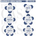 Ver imagem 3 de Mesa de Jantar Tulipa Saarinen Redonda 120cm - Laqueada - Branco