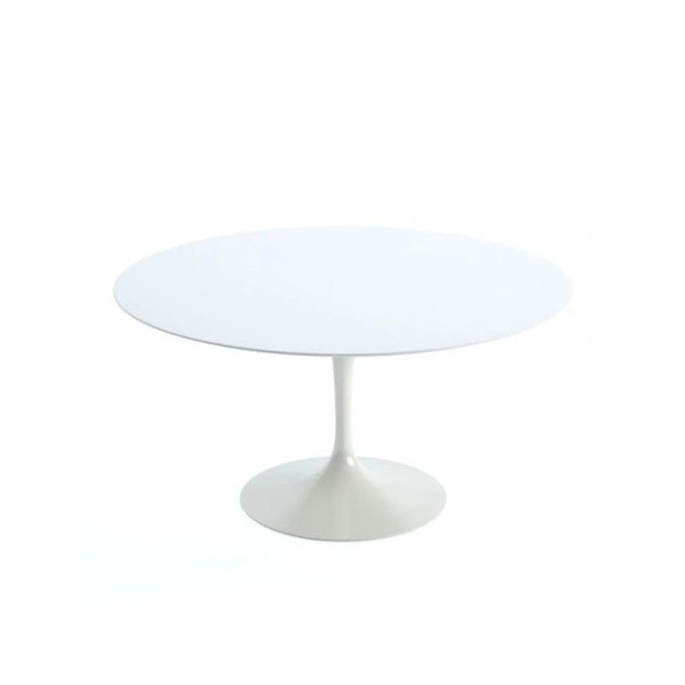 Mesa de Jantar Tulipa Saarinen Redonda 150cm - Laqueada - Branco Mesa de Jantar Tulipa Saarinen Redonda 150cm - Laqueada - Branco