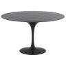 Mesa de Jantar Tulipa Saarinen Redonda 150cm - Laqueada - Preto - 1