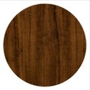 Ver imagem 2 de Mesa de Jantar Tulipa Saarinen Redonda 100cm - Imbuia - Branco
