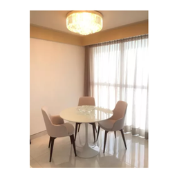 Mesa de Jantar Tulipa Saarinen Redonda 100cm - Laqueada - Branco - 2