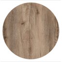 Ver imagem 2 de Mesa de Jantar Tulipa Saarinen Redonda 100cm - Mezzo Castani - Branco