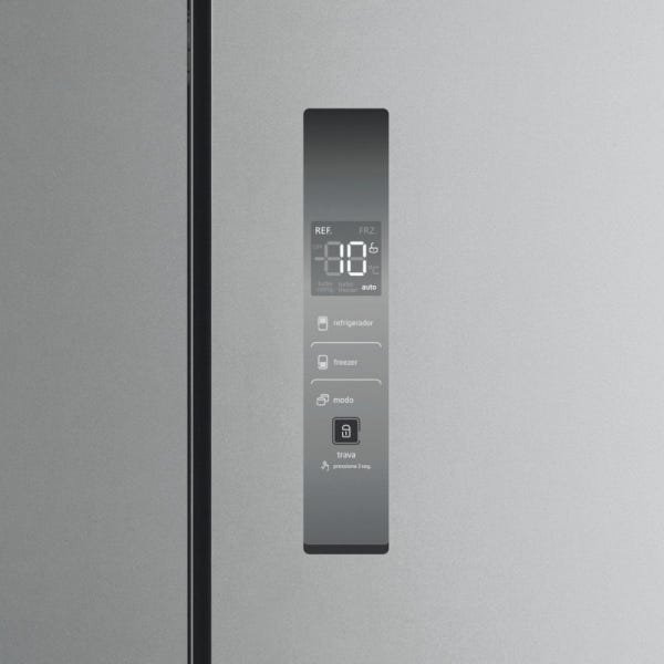 Geladeira/Refrigerador French Door Inverter Midea 482 Litros Frost Free Inox MD-RF556FGA - 110V - 3