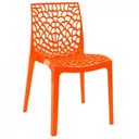 Ver imagem 1 de Cadeira Vazada em Polipropileno Gruvyer Espresso Móveis