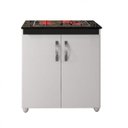Ver imagem 2 de Balcão de Cozinha para Cooktop 2 Portas Fox Arte Móveis