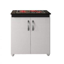 Balcão de Cozinha para Cooktop 2 Portas Fox Arte Móveis - 2