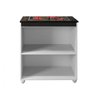 Balcão de Cozinha para Cooktop 2 Portas Fox Arte Móveis - 3