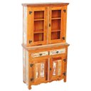 Ver imagem 4 de Armário Guarda Comida Madeira Maciça com Pátina