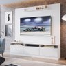 Rack com Painel TV 50" com 3 Portas Multimóveis CR45115 Branco - 1