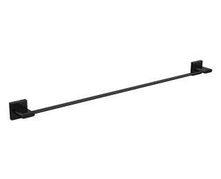 Porta Toalha Barra Polo 60cm Black Noir - Deca - 1