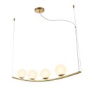 Ver imagem 1 de Pendente Bella Oscar 100x12x17cm G9 Cromado Hp002
