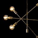 Ver imagem 5 de Pendente Bella Ipanema 68x139cm 6x E27 Dourado RM004G