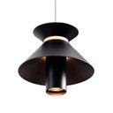 Ver imagem 1 de Pendente Cordel Preto 15cm 7w 2700k - Cd006 - Bella