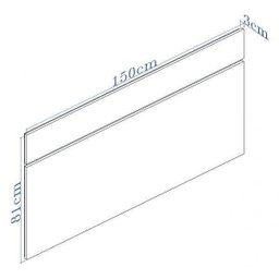 Cabeceira Casal Painel Lara Belmax - 3