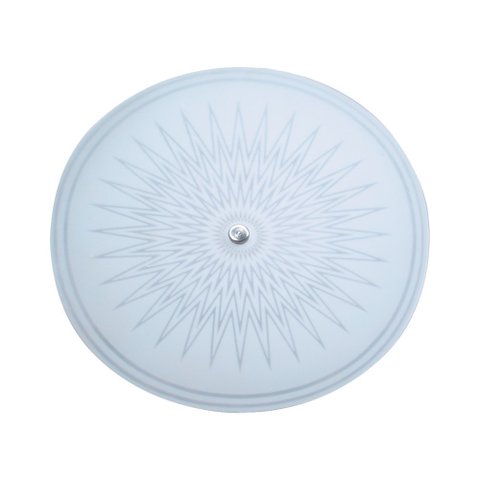 LUMINÁRIA PLAFON REDONDO MED 40CM ESTRELA - 1301 MED CR