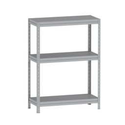 ESTANTE DE AÇO PESADA 125X92X40 3 PRAT. AÇO PANDIN - CINZA EPP1250X400 PRAT AÇO - 1