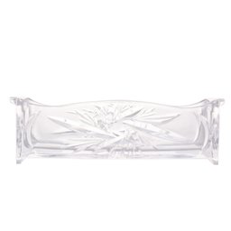 Porta Talheres de Cristal Prima Transparente 27x8cm Lyor - 3