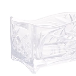 Porta Talheres de Cristal Prima Transparente 27x8cm Lyor - 2
