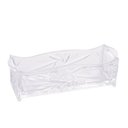 Ver imagem 1 de Porta Talheres de Cristal Prima Transparente 27x8cm Lyor