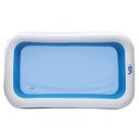 Ver imagem 4 de Piscina Inflável 1.260 Litros Retangular Pvc 262x175 Cm Vg+