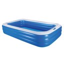 Ver imagem 1 de Piscina Inflável 1.260 Litros Retangular Pvc 262x175 Cm Vg+