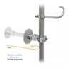 Torneira Esguicho Profissional de Pré Lavagem para Parede - 2