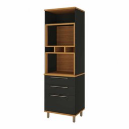 Paneleiro Indekes Munique Duplo 2 Fornos 1 Porta 3 Gavetas - 2