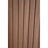 Painel Ripado Wpc Tabaco 290x25cm 10mm - Revestimento Decorativo Parede Sala Quarto - 5