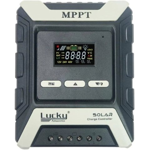 Controlador de Carga Placa Solar Mppt 80a - 12/24/48v Lucky
