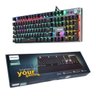 Teclado Gamer Mecânico Com Fio G614 Apoio Magnético Philips - 3