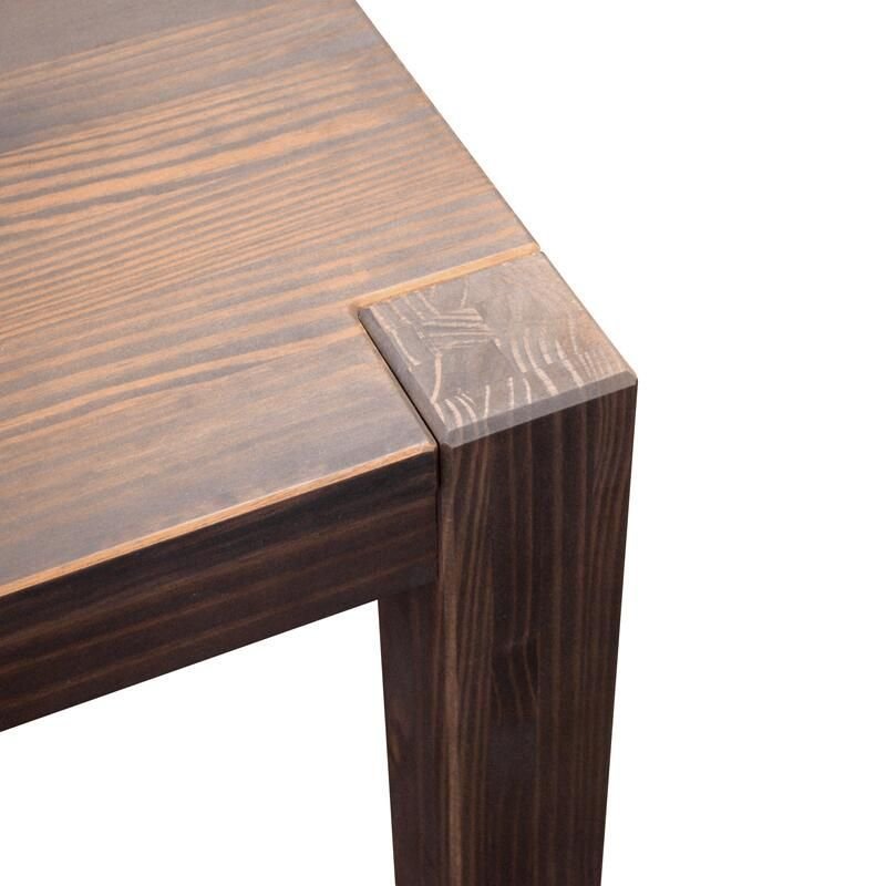 Mesa de Jantar 6 Lugares de Madeira Maciça Kubo 140cm Iaza Móveis - 6