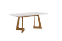 Ver imagem 1 de Mesa Jantar Contemporânea 1,80x0,90 -alegra Domus Móveis