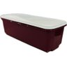 Tupperware Kit 5 Peças Porta Condimentos Vinho e Branco 5 Peças Vinho e Branco - 4