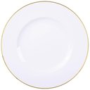 Ver imagem 4 de Jogo de Jantar 20 Peças Tramontina Elisa Porcelana Filete Dourado 4 Pessoas Mesa