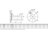 Bucha Excêntrica Med. 40 X 32mm - para Porta Barra Weldon - Modelo Ec-3240-53 - 3