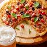 Tábua Redonda para Churrasco Petiscos e Pizza em Madeira Pinus 30cm Stolf - 4