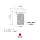 Ver imagem 7 de Válvula Click para Lavatório 81619 - 1/4 Concept Metais