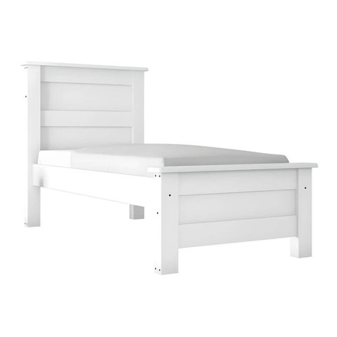 Cama Solteiro Siena - (branco)
