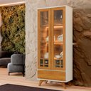 Ver imagem 2 de Cristaleira Reflecta 2 Portas 1 Gaveta com Led Mavaular:off/naturalle