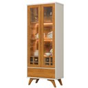 Ver imagem 1 de Cristaleira Reflecta 2 Portas 1 Gaveta com Led Mavaular:off/naturalle