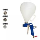 Ver imagem 1 de Pistola para aplicação de Textura Chapisco e Grafiato TP-5000 bicos 4mm-6mm-8mm caneca ate 4 litros