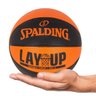 Mini Bola De Basquete Spalding Lay Up - Laranja:Único/Laranja/Unissex - 1