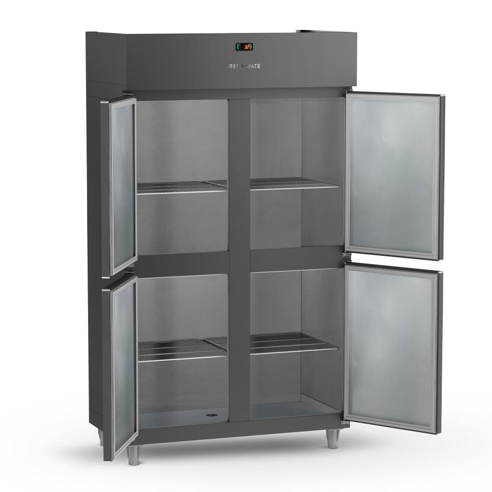 Mini Câmara Refrigerados Refrimate Preta 4 Portas 220v Mcr4pb - 2