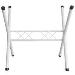 Pé de Mesa para Tampo Pedra Granito 1,20 Sala de Jantar Branco Ql - 4