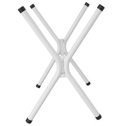 Pé de Mesa para Tampo Pedra Granito 1,20 Sala de Jantar Branco Ql - 3