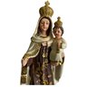 Imagem De Nossa Senhora Do Carmo Em Resina Especial 31 Cm - 2